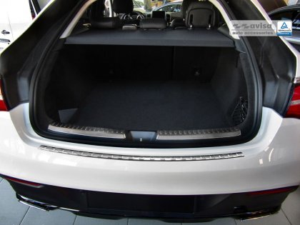 Nerezová ochranná lišta zadního nárazníku Mercedes-Benz GLE 15-