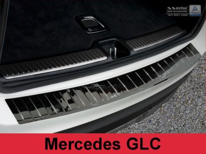 Nerezová ochranná lišta zadního nárazníku Mercedes-Benz GLC 15-