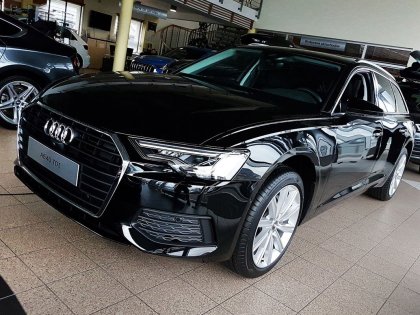 Nerezová ochranná lišta zadního nárazníku AUDI A6 C8 Kombi