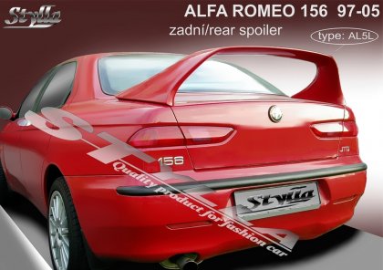 Spoiler zadní kapoty, křídlo Stylla Alfa Romeo 156 sedan 97-