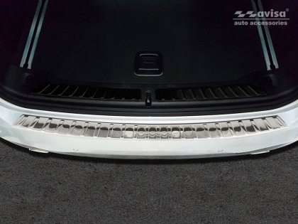 Nerezová ochranná lišta zadního nárazníku BMW X3 / G01 17- (bez M-paketu)