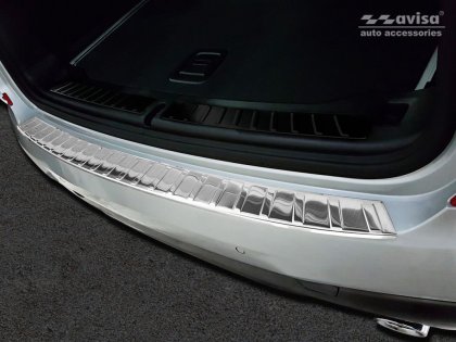 Nerezová ochranná lišta zadního nárazníku BMW X3 / G01 17- (bez M-paketu)