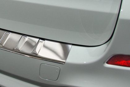 Nerezová ochranná lišta zadního nárazníku BMW X5/E70 2007-2011