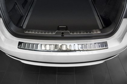 Nerezová ochranná lišta zadního nárazníku BMW X6/F16 2014-