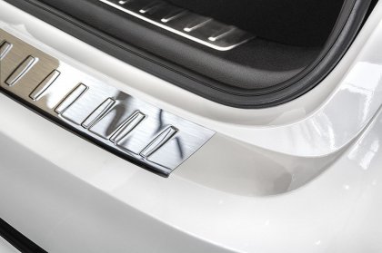 Nerezová ochranná lišta zadního nárazníku BMW X6/F16 2014-
