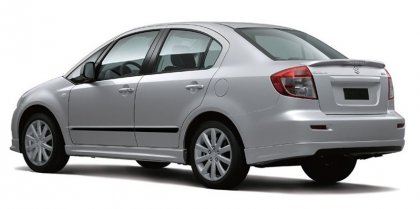 Ochranné lišty dveří - Suzuki SX4 sed.08-