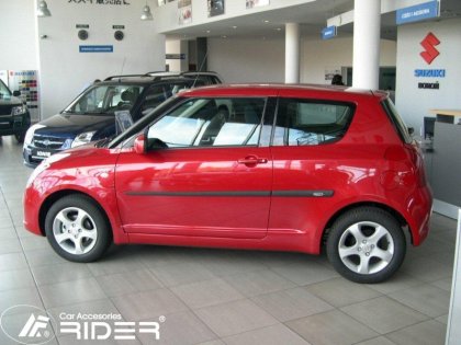 Ochranné lišty dveří - Suzuki Swift 3dv. 04- htb