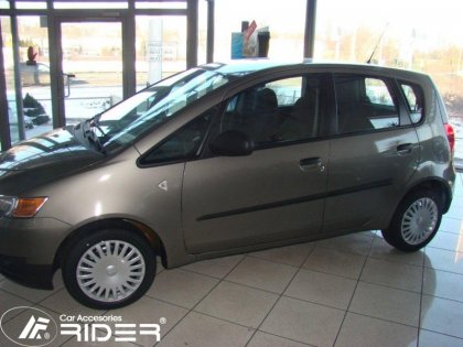 Ochranné lišty dveří - Mitsubishi Colt 5dv. 08- htb