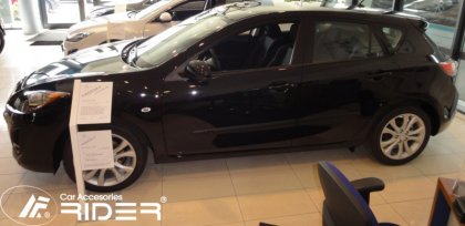 Ochranné lišty dveří - Mazda 3 10- htb