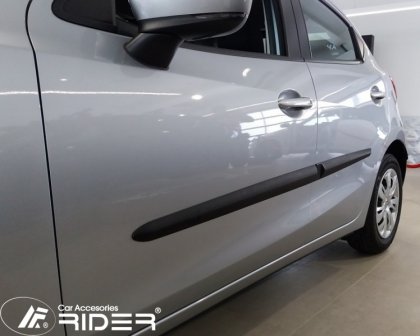 Ochranné lišty dveří - Mazda 2 14- hatchback
