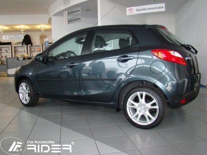 Ochranné lišty dveří - Mazda 2 07- htb