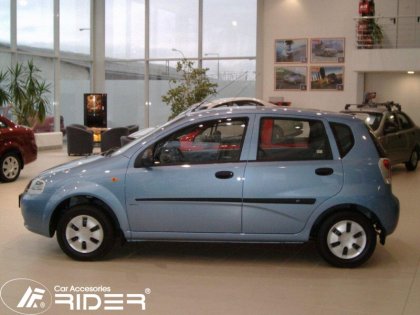 Ochranné lišty dveří - Chevrolet Aveo htb 04-