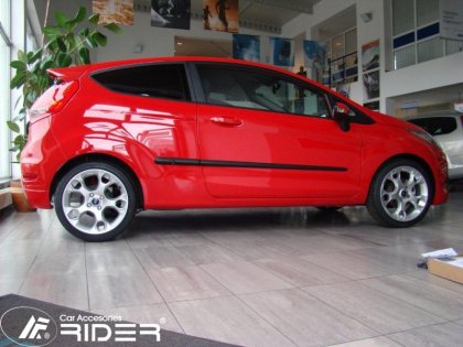 Ochranné lišty dveří - Ford Fiesta 3dv. 08- htb