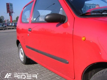 Ochranné lišty dveří - Fiat Seicento 98- htb