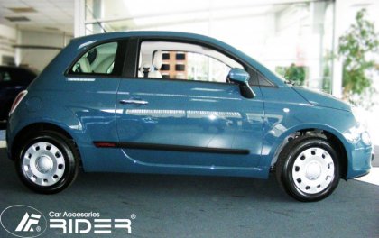 Ochranné lišty dveří - Fiat 500 08-