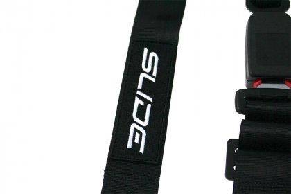 Pasy sportowe SLIDE 3p 2" Black