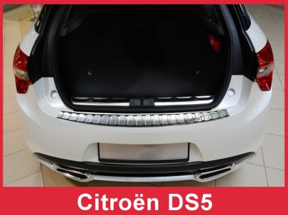 Nerezová ochranná lišta zadního nárazníku Citroen DS5