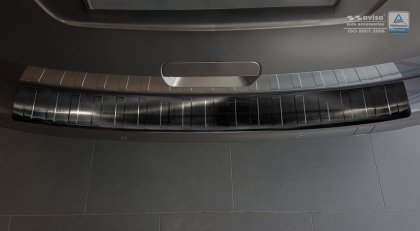 Nerezová ochranná lišta zadního nárazníku Peugeot Traveller 16- grafitová