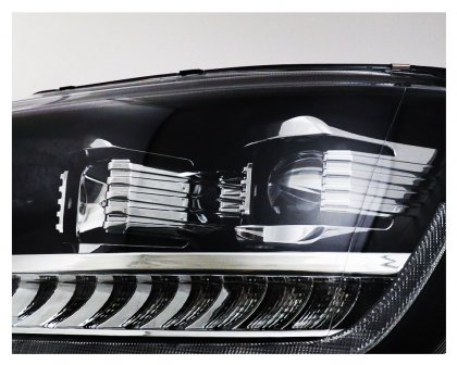 Přední světla LED s denními světly VW T6 s dynamickým LED blinkrem, černá