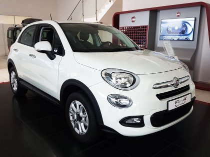 Nerezová ochranná lišta zadního nárazníku FIAT 500X 14-18