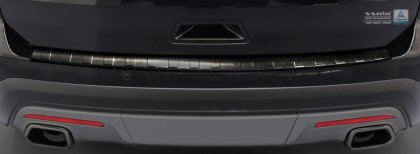 Nerezová ochranná lišta zadního nárazníku Ford Explorer V U502 11-16 grafitová