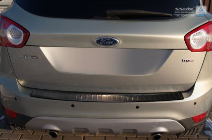 Nerezová ochranná lišta zadního nárazníku Ford Kuga I 08-12 grafitová