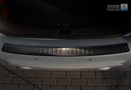 Nerezová ochranná lišta zadního nárazníku Ford Kuga I 08-12 grafitová