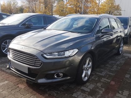 Nerezová ochranná lišta zadního nárazníku Ford Mondeo MK V 14- Turnier Kombi grafitová