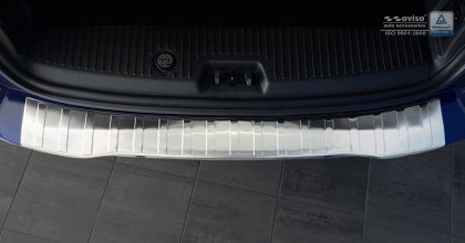 Nerezová ochranná lišta zadního nárazníku Ford Transit Custom 12-19
