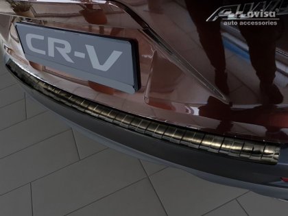 Nerezová ochranná lišta zadního nárazníku Honda CR-V V 18- grafitová