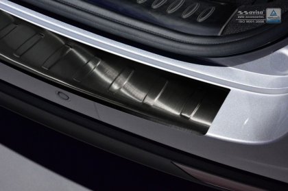 Nerezová ochranná lišta zadního nárazníku Hyundai i40 Wagon (Kombi) 11-16 grafitová