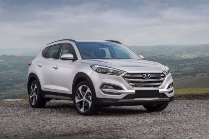 Nerezová ochranná lišta zadního nárazníku Hyundai Tucson III  15-18 grafitová