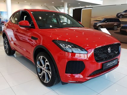 Nerezová ochranná lišta zadního nárazníku Jaguar E-Pace 17- grafitová