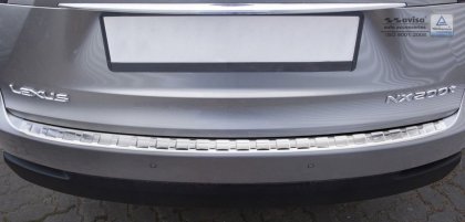 Nerezová ochranná lišta zadního nárazníku Lexus NX 14-16