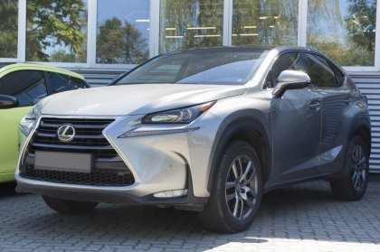 Nerezová ochranná lišta zadního nárazníku Lexus NX 14-16