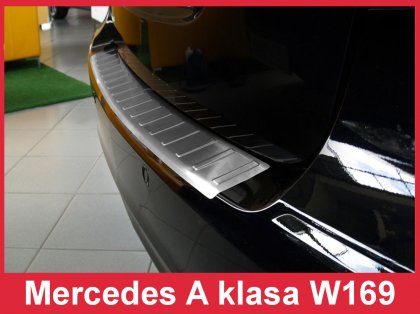 Nerezová ochranná lišta zadního nárazníku Mercedes-Benz A W169 08-12