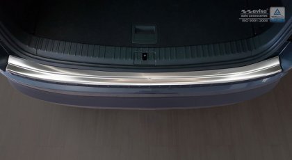 Nerezová ochranná lišta zadního nárazníku Škoda Kodiaq 16-