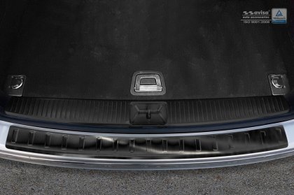 Nerezová ochranná lišta zadního nárazníku Mercedes-Benz C W204 T-model (kombi) 11-14 grafitová