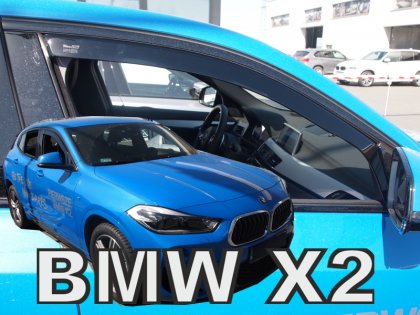 Protiprůvanové plexi, ofuky skel - BMW X2 F39 18-