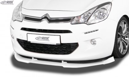 Přední spoiler pod nárazník RDX VARIO-X CITROEN C3 13-17