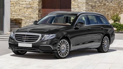 Ochranná lišta zadního nárazníku Mercedes-Benz E W213 kombi 16- karbonová