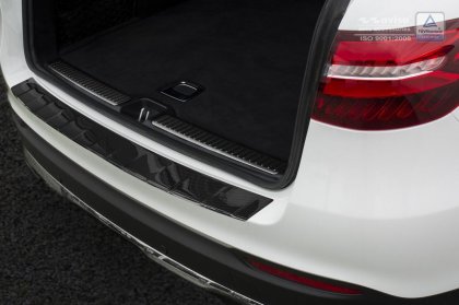 Ochranná lišta zadního nárazníku Mercedes-Benz GLC X253 15- karbonová