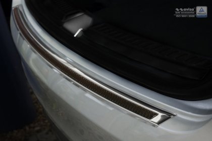 Nerezová ochranná lišta zadního nárazníku Mercedes-Benz GLE C292 Coupe15- carbon
