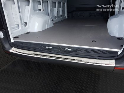 Nerezová ochranná lišta zadního nárazníku Mercedes-Benz Sprinter III 18-