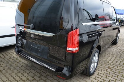 Nerezová ochranná lišta zadního nárazníku Mercedes-Benz V klasse W447 Vito III 14- grafitová