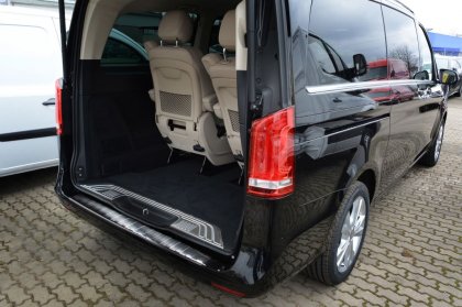 Nerezová ochranná lišta zadního nárazníku Mercedes-Benz V klasse W447 Vito III 14- grafitová