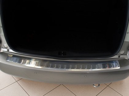 Nerezová ochranná lišta zadního nárazníku Škoda Roomster 06-12