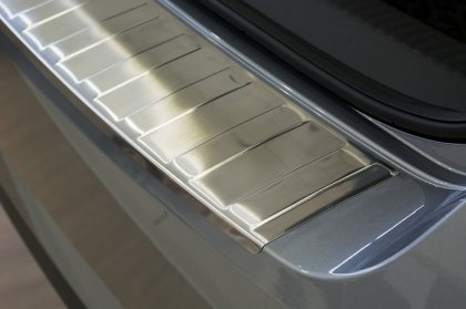 Nerezová ochranná lišta zadního nárazníku Škoda Superb III 15-16 chromová