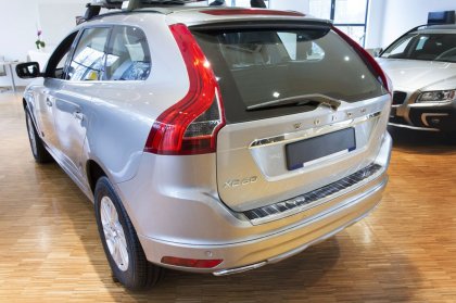 Nerezová ochranná lišta zadního nárazníku Volvo XC60 13-17 