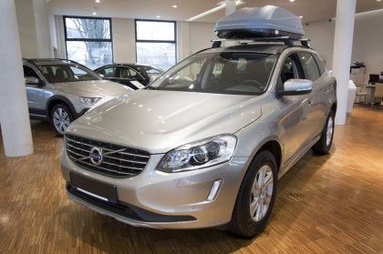 Nerezová ochranná lišta zadního nárazníku Volvo XC60 13-17 